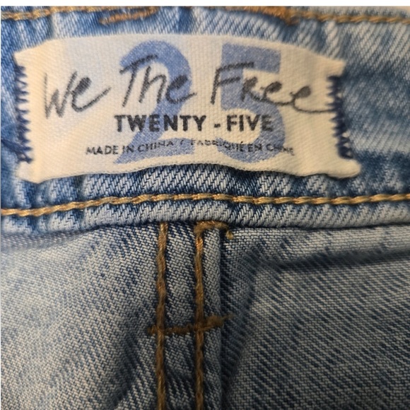 FREE PEOPLE We The Free High-Rise 90s Boyfriend Distressed Jeans - Picture 5 of 13